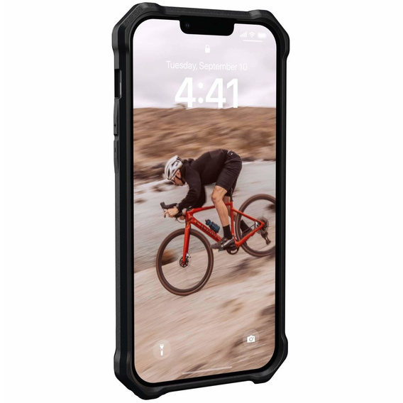 Urban Armor Gear Case for iPhone 14 Plus, Essential Armor MagSafe, black