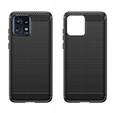 Case for Motorola Edge 40 Pro, Carbon, black