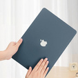 Case for Macbook Pro 14.2 A2442, HardShell, dark blue