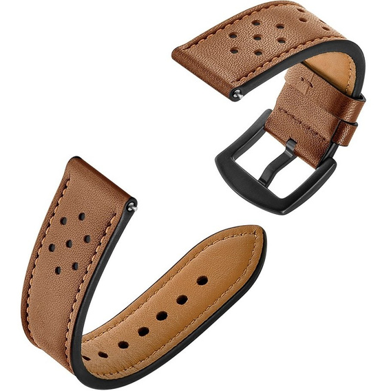 Leather strap for Samsung Galaxy Watch 46mm - Brown