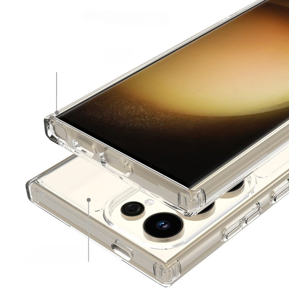 Case for Samsung Galaxy S24 Ultra, Fusion Hybrid Case, for MagSafe, transparent