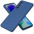 Case for Samsung Galaxy M55 5G, Silicone Lite, dark blue