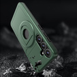 MagSafe case for Samsung Galaxy S24, Military Magnet, Hybrid Case, black