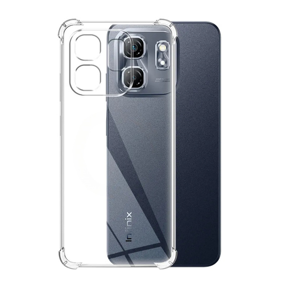 Case for Infinix Hot 50i 4G, Dropproof, transparent