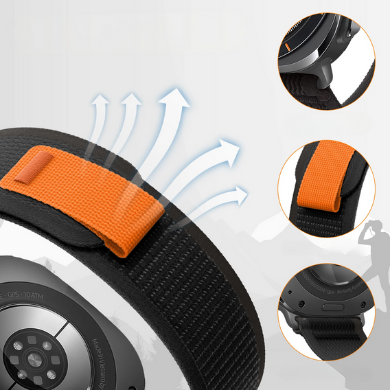 Nylon Strap for Samsung Galaxy Watch Ultra 47mm (2025 / 2024)