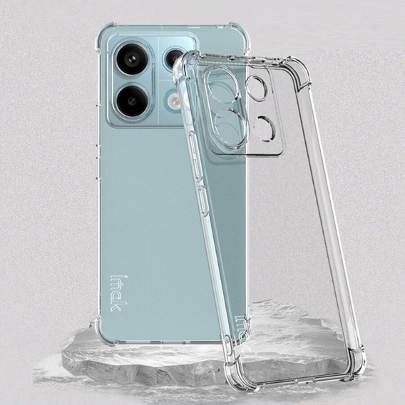 IMAK case for Xiaomi Redmi Note 13 Pro 5G, Dropproof, transparent