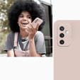 Case for Samsung Galaxy M52 5G, Silicone Lite, pink