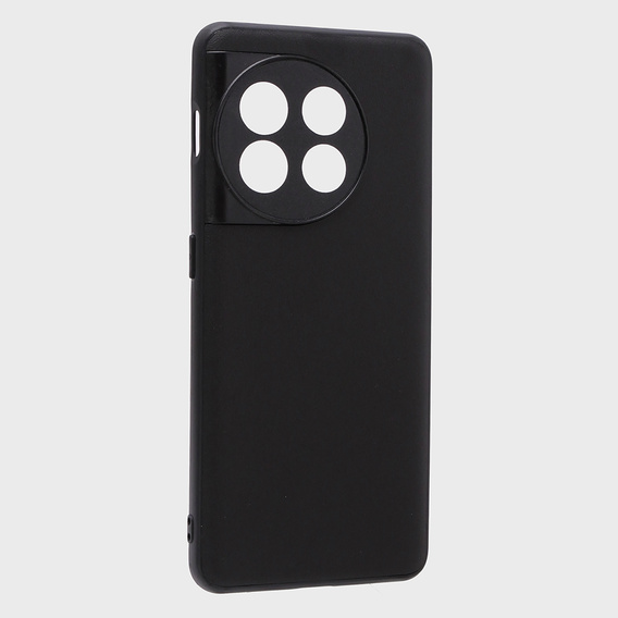 Leather case for OnePlus 11 5G, leather hybrid, black