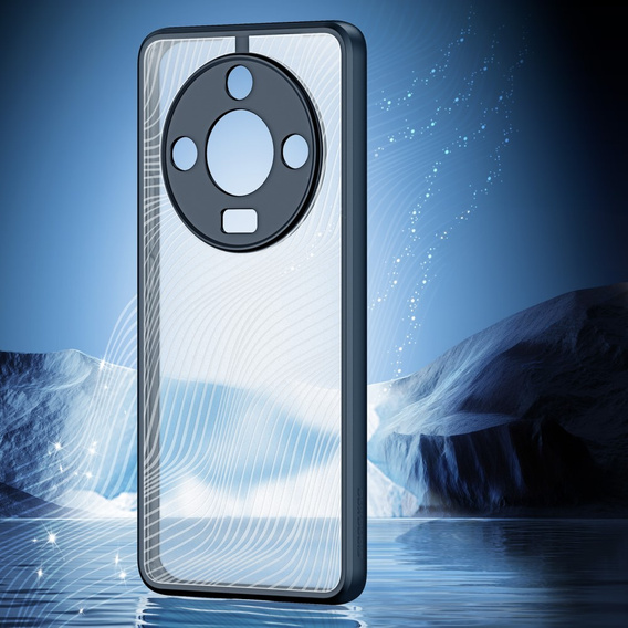 DuxDucis case for Honor Magic 6 Lite 5G, Aimo case, transparent / black