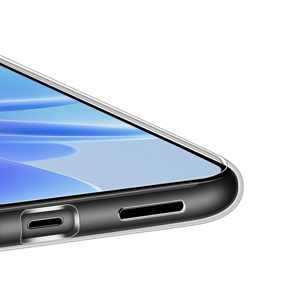 MOFI Case for Oppo A17, thin, transparent