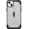 Case Urban Armor Gear for iPhone 15 Plus, Plasma, transparent / black