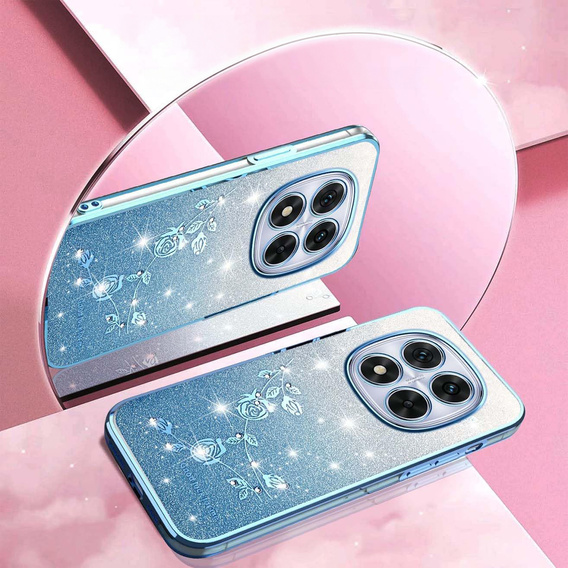 Glitter Flower case for Xiaomi Redmi Note 15 Pro Plus 5G / Poco M8 Pro 5G