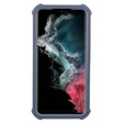 Armored case for Samsung Galaxy S22, Dexnor Full Body, dark blue