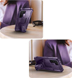 Armored case for Samsung Galaxy S21 FE, Dexnor Full Body, dark purple