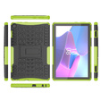 Case for Lenovo Tab M10 10.1 Gen 3, Tire Armor, black / green