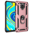 Armor Case for Xiaomi Redmi Note 9S / 9 Pro, Nox Case Ring, pink