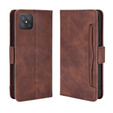 Flip case for Oppo Reno 4 Z 5G, Card Slot, brown