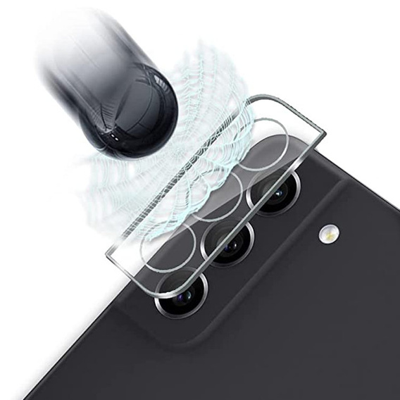 Tempered Camera Glass for Samsung Galaxy S21 FE, blue