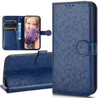Flip case for Infinix Hot 40i, Wallet Rhombus, blue
