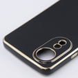 Case for Oppo A58 4G, Glamour CamShield, black