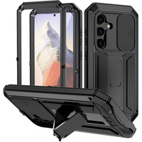 Armored case for Samsung Galaxy S24, R-JUST, black