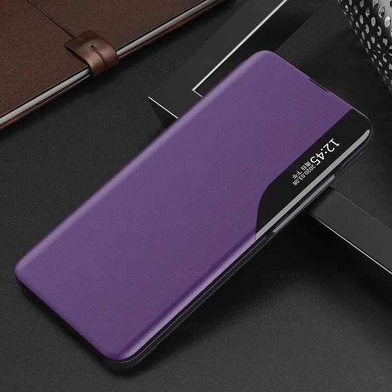 Flap case for Honor Magic 6 Lite 5G, Side View, purple
