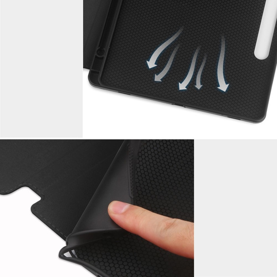 Case for Lenovo Tab M11, Business Card and Pen Slot, black