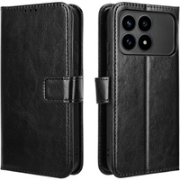 Crazy Horse Wallet flip case for Xiaomi Poco F8 Pro