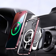 Case for iPhone 16 Pro, Electro MagSafe, pink + Screen Glass