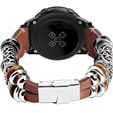 Retro Leather Strap for Samsung Galaxy Watch 42mm - Brown