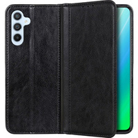 Flip case for Samsung Galaxy A34 5G, Split Leather, black