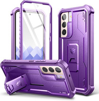 Armored case for Samsung Galaxy S22, Dexnor Full Body, purple