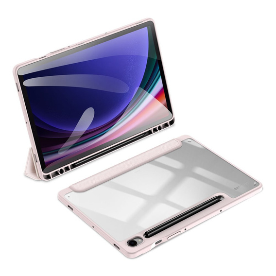 Case for Samsung Galaxy Tab S10 Lite / S10 FE / S9 FE, Dux Ducis TOBY, pink
