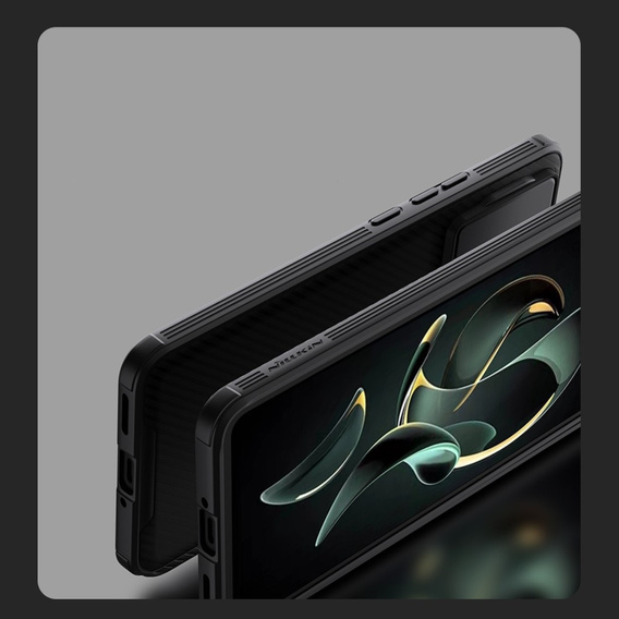 Case for Xiaomi 13T/13T Pro, Armored Nillkin, CamShield Pro, black