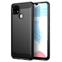 Case for Realme C21, Carbon, black
