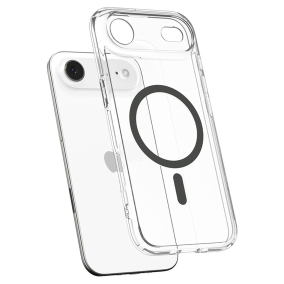 Spigen Ultra Hybrid MagSafe Case for iPhone Air, Clear/Graphite