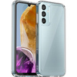 Case for Samsung Galaxy M15 5G, Fusion Hybrid, transparent / black