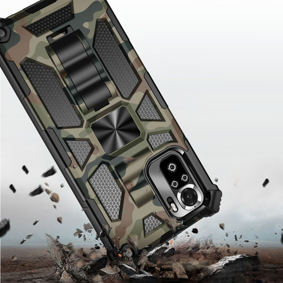 Case for Xiaomi Redmi Note 10/ 10S, Armor Kickstand, green