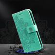 Flip case for Xiaomi Redmi Note 12 5G / POCO X5 5G, Mandala Flower, green