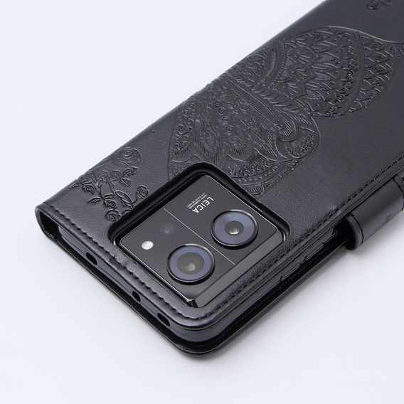 Flip case for Xiaomi 13T / 13T Pro, Butterfly, black