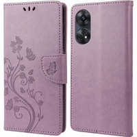 Flip case for Oppo Reno8 T 4G, Mandala Flower, purple
