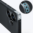 Case for Realme GT 6 / 6T, Fusion Hybrid, black