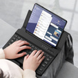 Case + keyboard Samsung Galaxy Z Fold4 5G, Carbon Fiber, black