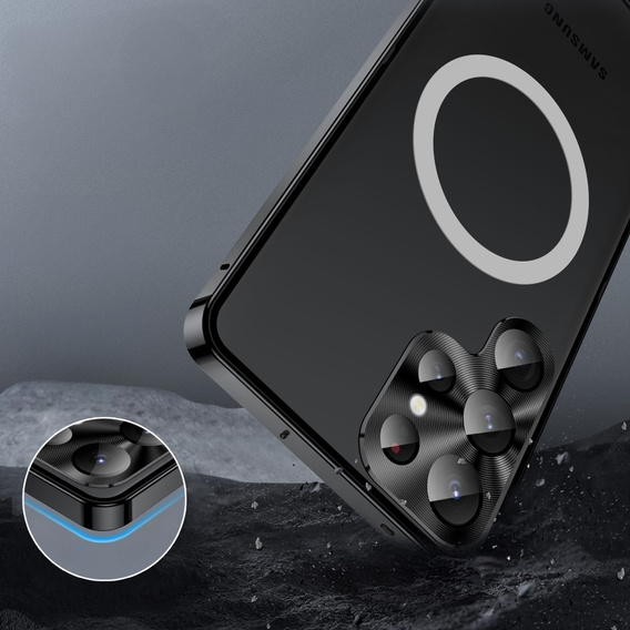 Camera Protection Case for Samsung Galaxy S25 Ultra, CamShield MagSafe, black