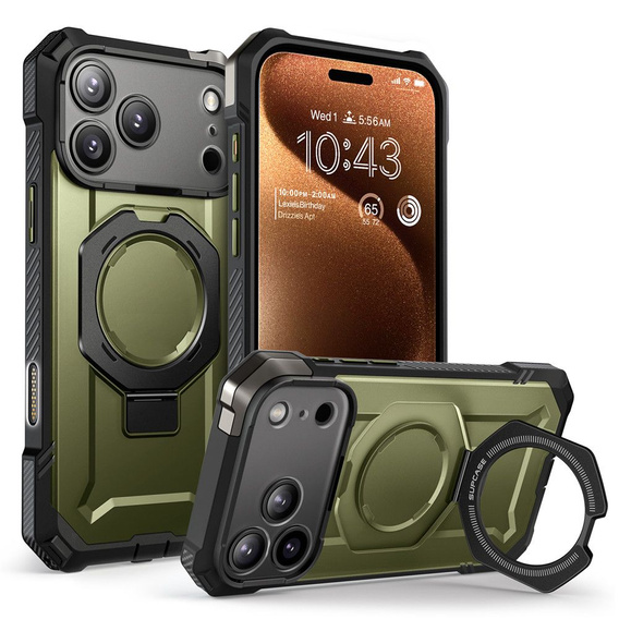 Supcase case for iPhone 17 Pro Max, Unicorn Beetle Grip Mag, Guldan