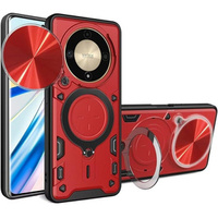 Armor case for Honor Magic 6 Lite 5G, CamShield Slide, red