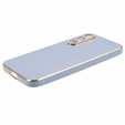 Case for Samsung Galaxy S24+ Plus, Glamour CamShield, blue