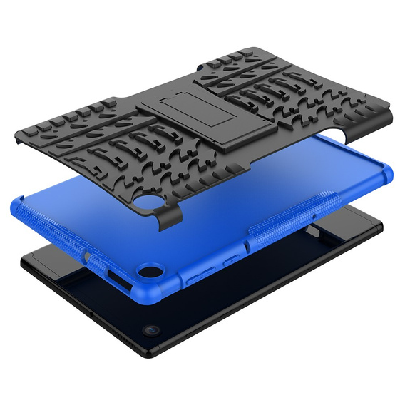 Case for Lenovo Tab M10 Plus TB-X606F, Tire Armor, blue