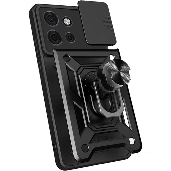 Case for Motorola Edge 50 Neo / Motorola ThinkPhone 25, CamShield Slide, black