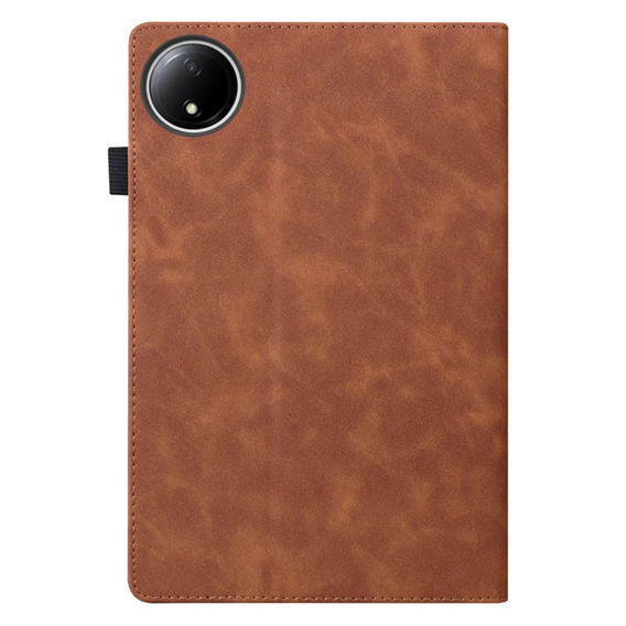 Case for Xiaomi Redmi Pad SE 8.7, Classic, with space for stylus, brown